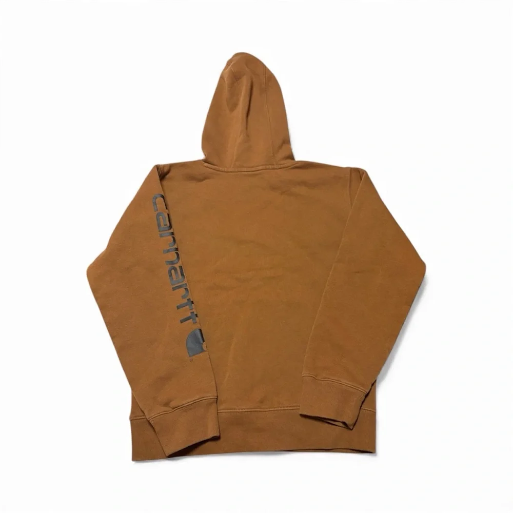 Carhartt Kids Brown Hoodie - Picture 2 of 4